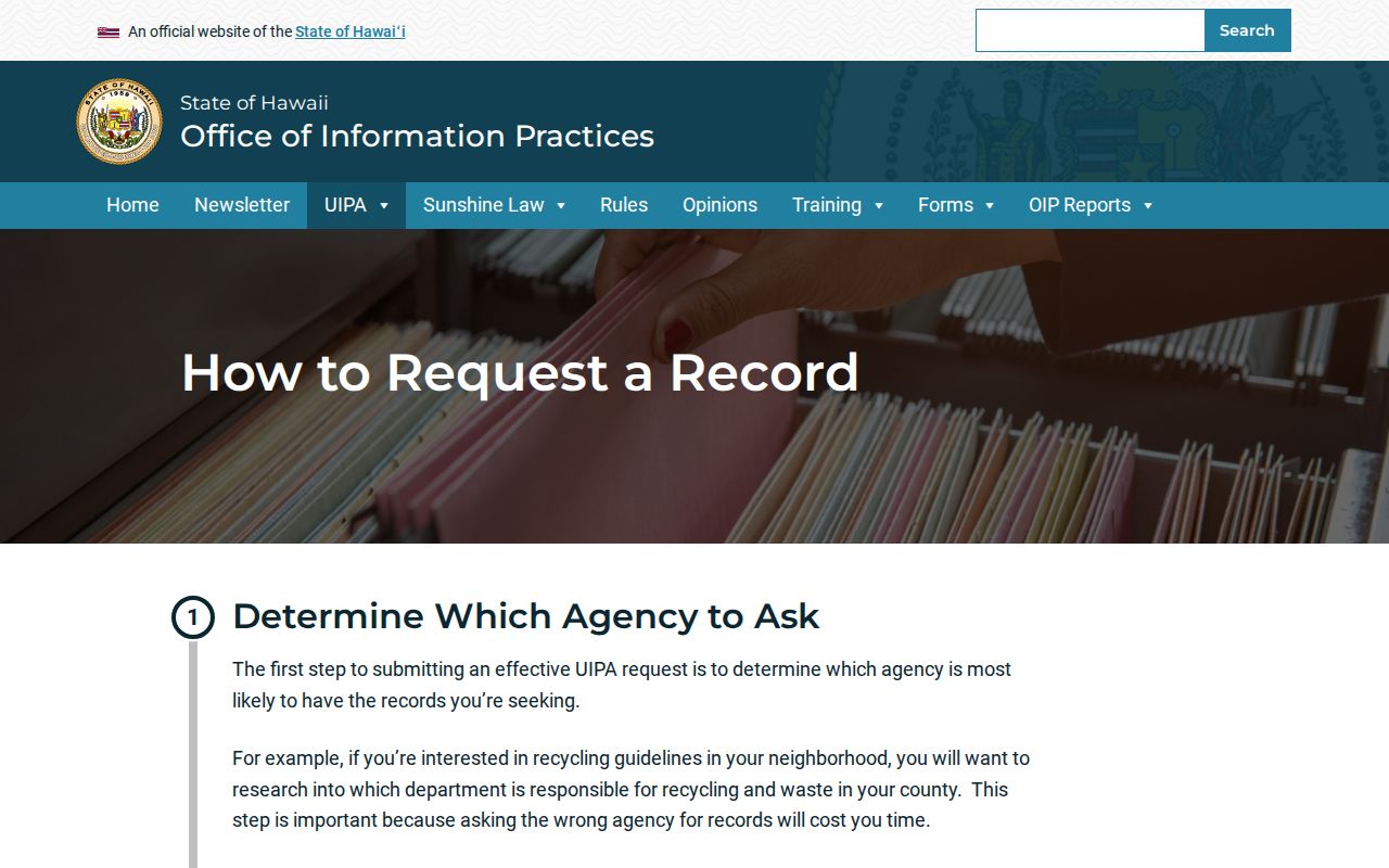 Ewa Gentry residents directory Hawaii public records request guidance