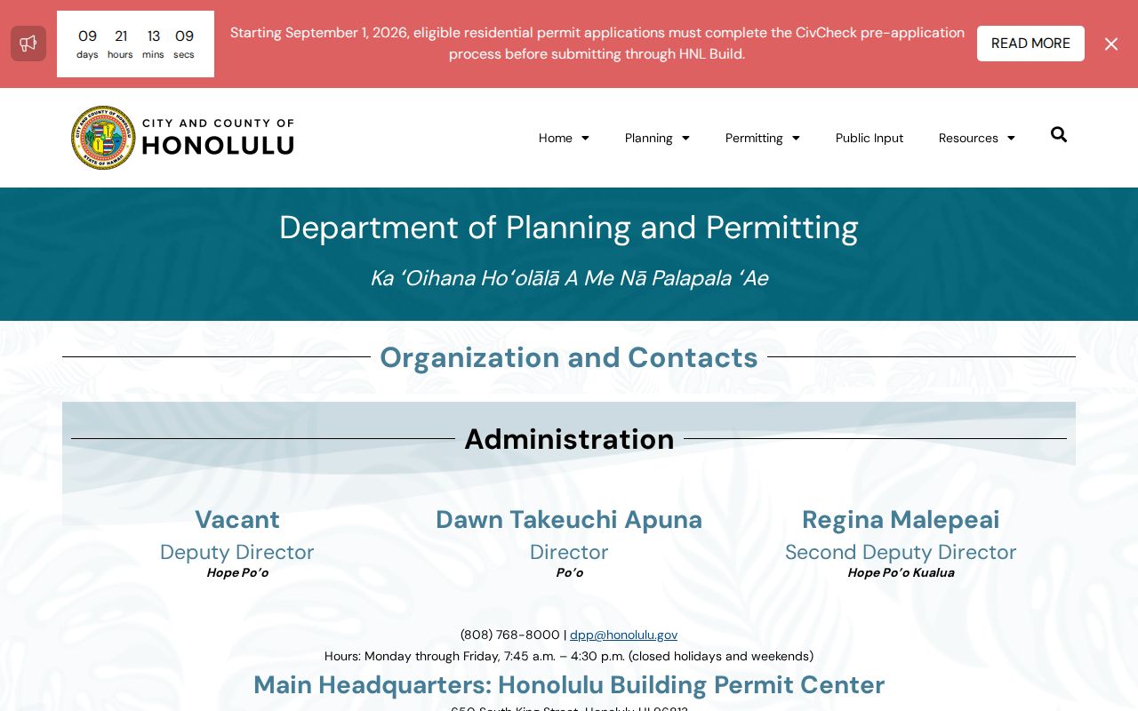 Ewa Gentry previous residents Honolulu permit records contacts